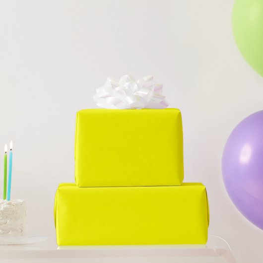 Geel Inpakpapier (Feestgeschenken)