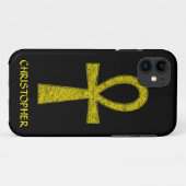 Geel iPhone 5 Hoesje (Achterkant (horizontaal))