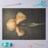 Geel Iris Botanisch schilderij Decoupage Tissuepapier (Craft)