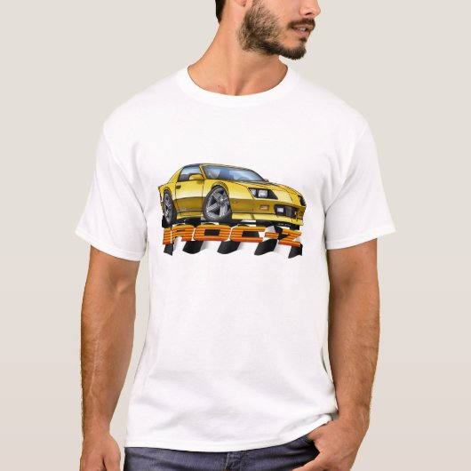 Geel IROC Z T-shirt (Voorkant)