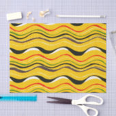 GEEL JAPANESE PATROON TISSUE PAPIER (Craft)