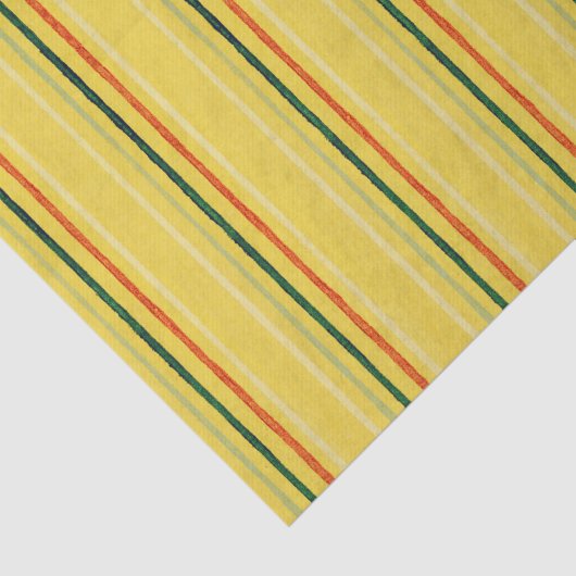 GEEL JAPANESE WOODBLOCK-weefselpapier Tissuepapier (Detail)