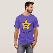 Geel Je bent een Star T-Shirt (Voorkant volledig)