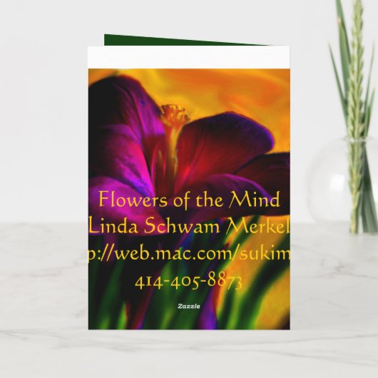 Geel Kaart (Achterkant)