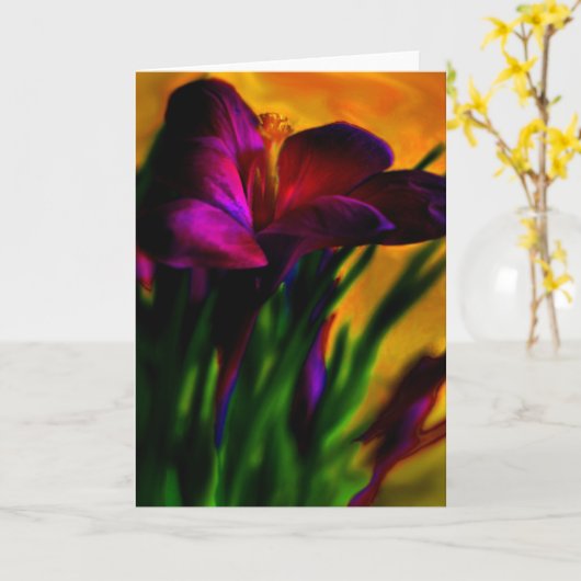 Geel Kaart (Gele Bloem)