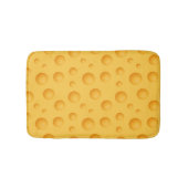 Geel kaaspatroon badmat (Voorkant)