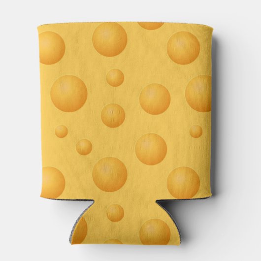 Geel kaaspatroon blikjeskoeler (Achterkant)