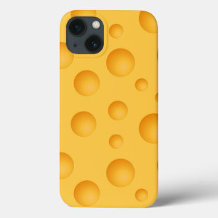 Geel kaaspatroon Case-Mate iPhone case