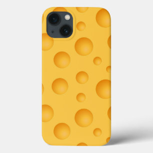 Geel kaaspatroon iPhone 13 hoesje