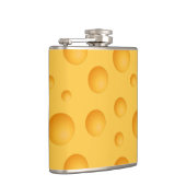 Geel kaaspatroon heupfles (Rechts)