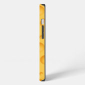 Geel kaaspatroon iPhone hoesje (Linkerkant)