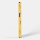 Geel kaaspatroon iPhone hoesje (Rechterkant)