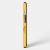 Geel kaaspatroon iPhone hoesje (Linkerkant)