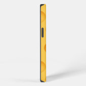 Geel kaaspatroon iPhone hoesje (Rechterkant)