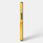Geel kaaspatroon iPhone hoesje (Linkerkant)