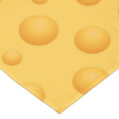 Geel kaaspatroon tafelkleed (Gekanteld)