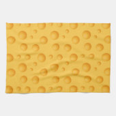 Geel kaaspatroon theedoek (Horizontaal)