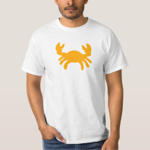 Geel Kanker Dierenriem Kunst – Kreeft Astrologie S T-shirt