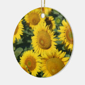  Geel Kansas Zonnebloemen Keramisch Ornament (Links)