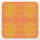  geel kartonnen onderzetters (Voorkant)