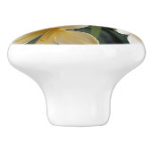 GEEL KERAMISCHE KNOP (Zijkant)