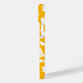 Geel kerstpatroon Case-Mate iPhone case (Achterkant / Links)