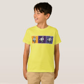 Geel Kind T-shirt (Voorkant volledig)