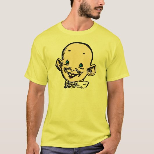 Geel Kind T-shirt (Voorkant)