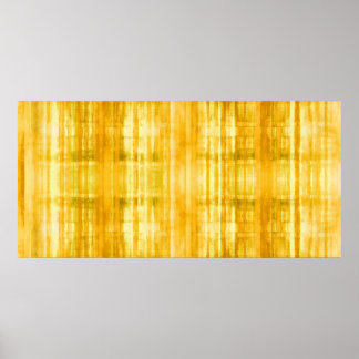 Geel kleurenkleurenschildpad Poster afdrukken