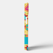 Geel Kleurrijk Patchwork Quiltblok Aangepast Case-Mate iPhone Case (Achterkant / Rechts)