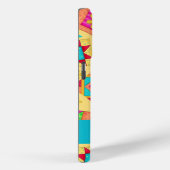 Geel Kleurrijk Patchwork Quiltblok Aangepast Case-Mate iPhone Case (Achterkant / Rechts)