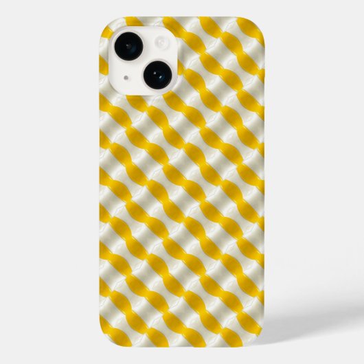 Geel kogelpatroon Case-Mate iPhone case (Achterkant)