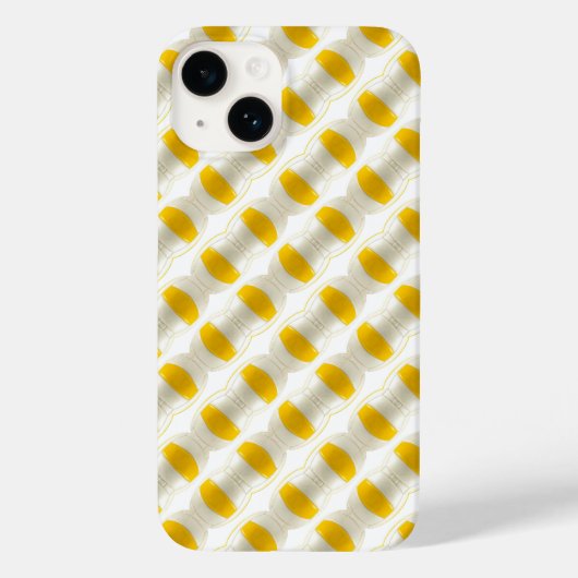 Geel kogelpatroon Case-Mate iPhone case (Achterkant)