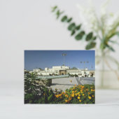 geel koninklijk paleis, Rabat, hoofdstad van de Ma Briefkaart (Staand voorkant)