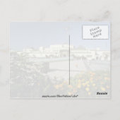 geel koninklijk paleis, Rabat, hoofdstad van de Ma Briefkaart (Achterkant)