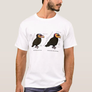 Geel-koppen Greater v Lesser T-shirt