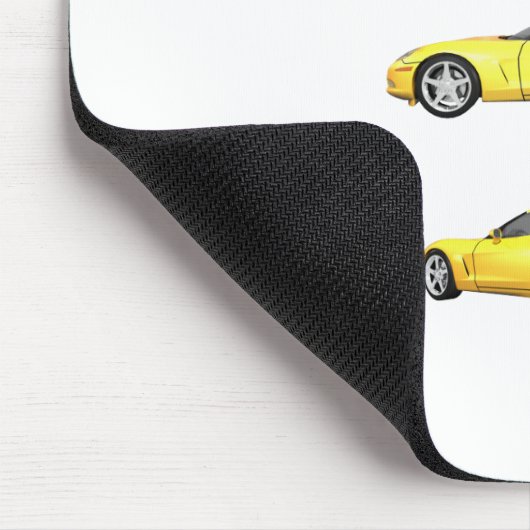 Geel korvet: muismat (Hoek)