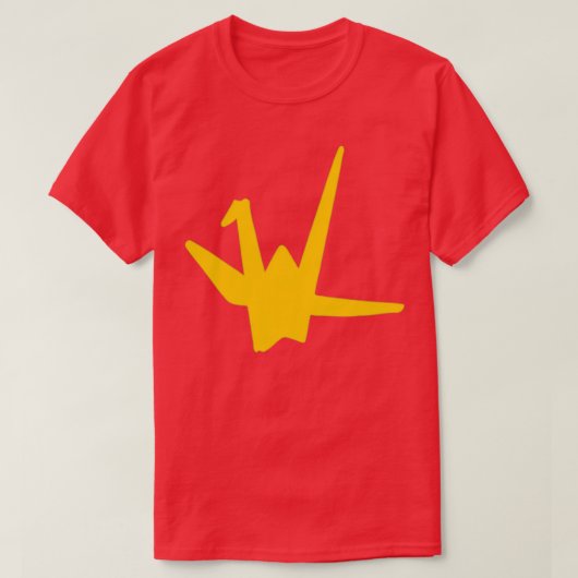 geel kraan 1 t-shirt (Design voorkant)