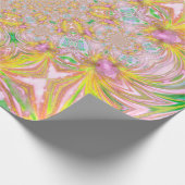 Geel kristalpapier cadeaupapier (Hoek)