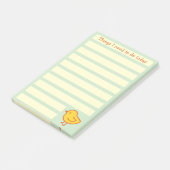 Geel Kuiken, Takenlijst, Groen en Geel Post-it® Notes (Schuin)