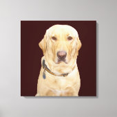 Geel lab canvas afdruk (Voorkant)