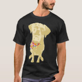 Geel lab eet ik dat t-shirt (Voorkant)