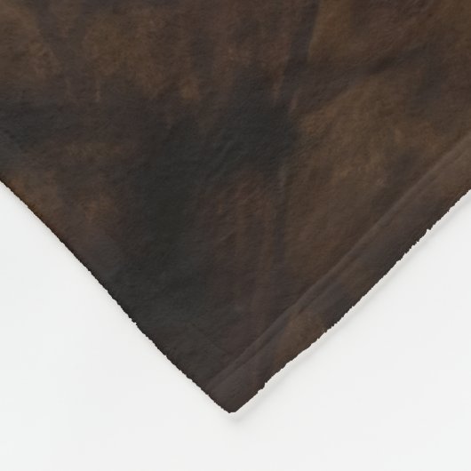 Geel lab fleece deken (Hoek)