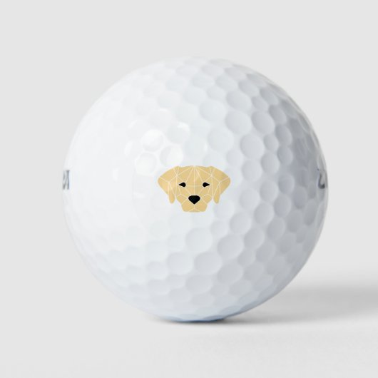 Geel lab golfballen (Voorkant)