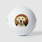 GEEL LAB GOLFBALLEN (Voorkant)