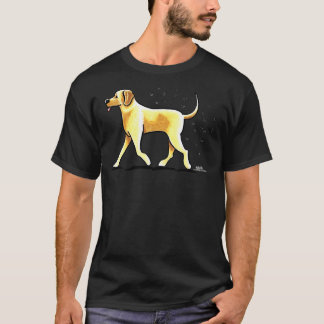 Geel lab Harig Wake Aangepast T-shirt