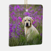 Geel lab keramisch ornament (Rechts)