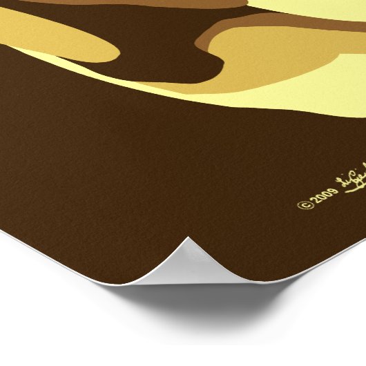 Geel lab poster (Hoek)