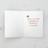 Geel Lab, Zwart Lab Magische Nacht Kerstmis Feestdagen Kaart (Binnen)