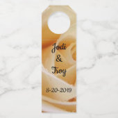 Geel Label van het Rozenweddenschap (Voorkant)